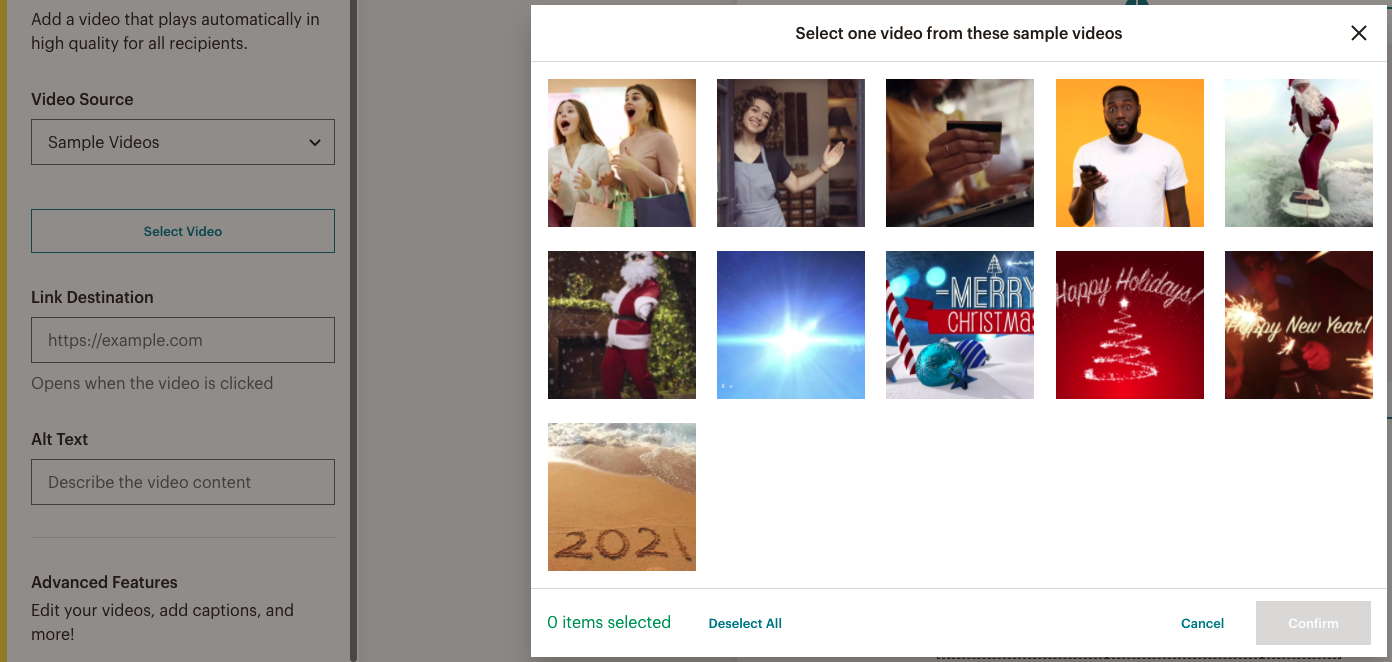 4d. Seleccionar video de videos de muestra